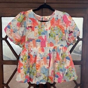 Entro “Santorini Top”, size M NWOT